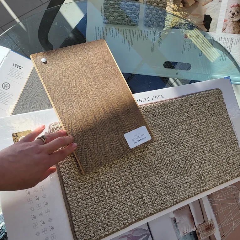 AC Flooring products from showroom