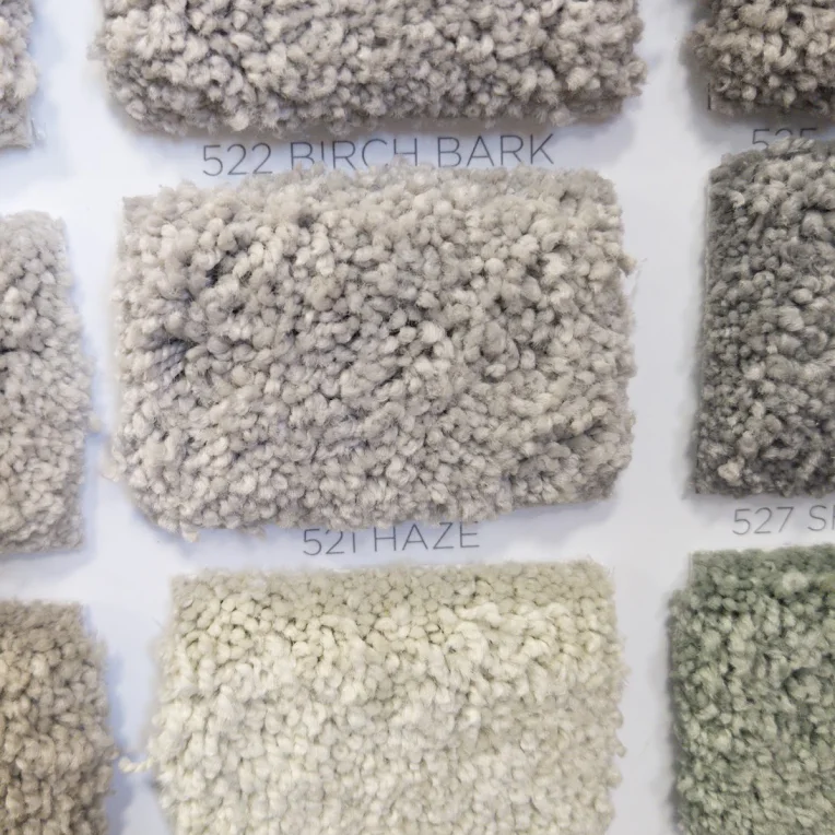 carpet examples from AC showroom