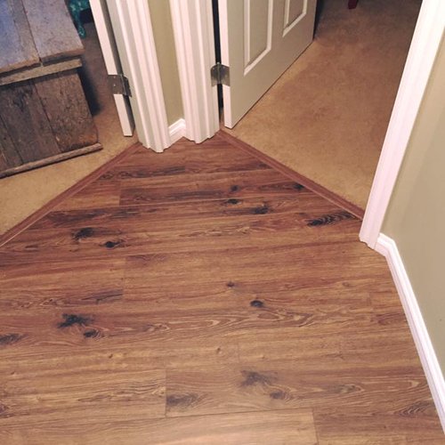 Flooring work completed by AC Flooring in the Saskatoon, SK area